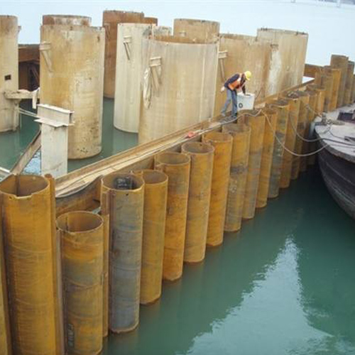 嘉峪关钢护筒现场安装