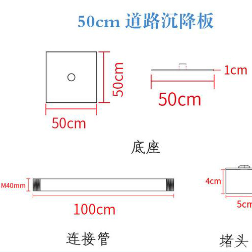 嘉峪关沉降板规格型号如何选择？
